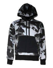 Dolce & Gabbana Multicolor Camouflage Men Hooded Sweater (Copy)