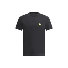 Versace Black Cotton T-Shirt