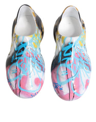 Dolce & Gabbana Multicolor Graffiti Daymaster Sneakers Shoes