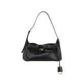 Balenciaga Black Calf Leather Bos Taurus Shoulder Bag