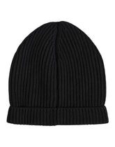 Dolce & Gabbana Black Cashmere Knitted Winter Beanie Hat