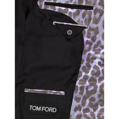 Tom Ford Purple Viscose Blazer