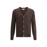 Brunello Cucinelli Brown Alpaca Vicugna Pacos Cardigan