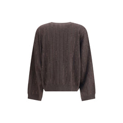 Brunello Cucinelli Brown Cashmere Cashmere Sweater