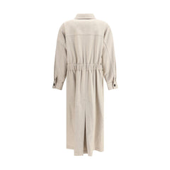 Brunello Cucinelli Beige Wool Coat