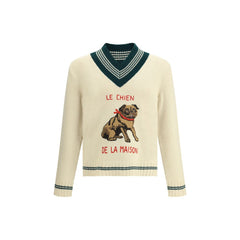 Valentino Beige Wool Sweatshirt