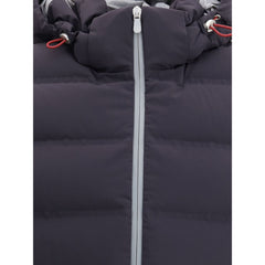 Brunello Cucinelli Blue Polyester Sleveless Jacket