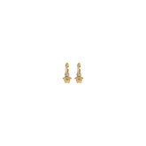 Versace Gold Metal Earrings
