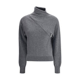 Tom Ford Gray Cashmere Turtleneck