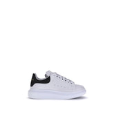 Alexander McQueen White Calf Leather Bos Taurus Platform Sneakers