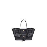 Balenciaga Black Calf Leather Bos Taurus Shoulder Bag