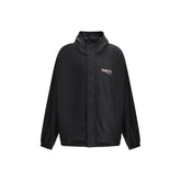 Balenciaga Black Polyester Shell Jacket