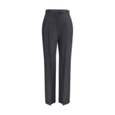 Alexander McQueen Black Wool Dress Pants