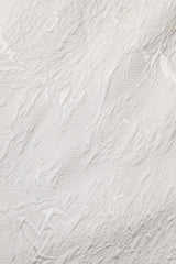 Dolce & Gabbana White Floral Brocade A-line High Waist Skirt