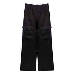 Tom Ford Black Viscose Cargo Pants