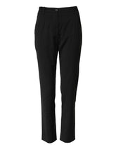 Dolce & Gabbana Black STAFF High Waist Tapered Pants