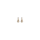 Versace Gold Metal Earrings