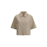 Fendi Beige Cotton Denim Jacket