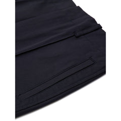 Bottega Veneta Navy Blue Cotton Casual Pants