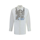 Alexander McQueen White Cotton Dress Shirt