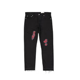 Alexander McQueen Black Cotton Jeans Denim