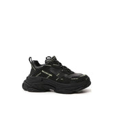 Balenciaga Black Calfskin Chunky Sneakers