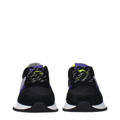 Philippe Model Black Fabric Athletic Sneakers