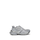 Balenciaga Gray Polyester Platform Sneakers