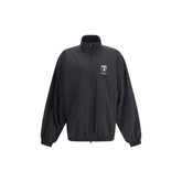 Balenciaga Black Polyester Shell Jacket