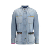 Valentino Blue Cotton Denim Jacket