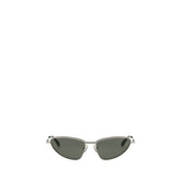 Alexander McQueen Silver Metal Sunglasses
