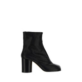 Maison Margiela Black Lamb Ovis Aries Aries Ankle Boots