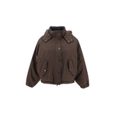 Brunello Cucinelli Brown Polyester Coat
