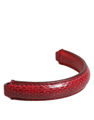 Dolce & Gabbana Red Small Ayers Leather Bag Handle Women Shoulder Strap