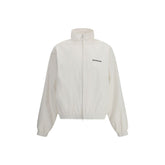 Balenciaga White Polyester Shell Jacket