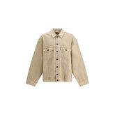 Balenciaga Beige Cotton Denim Jacket