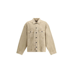 Balenciaga Beige Cotton Denim Jacket