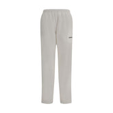 Balenciaga White Polyester Joggers (Workout Pants)