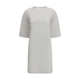 Balenciaga White Cotton Casual Dress