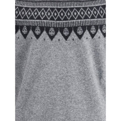 Alexander McQueen Gray Wool Sweatshirt