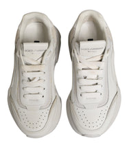Dolce & Gabbana White Daymaster Low Top Sneaker Shoes