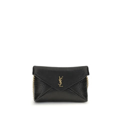 Saint Laurent Cassandre chain Clutch Bag