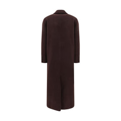 Brunello Cucinelli Bordeaux Cashmere Coat