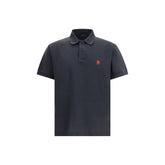 Balenciaga Black Cotton Polo Shirt