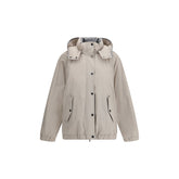 Brunello Cucinelli Gray Polyester Coat