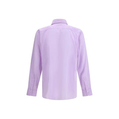 Tom Ford Purple Cotton Dress Shirt