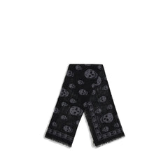 Alexander McQueen Black Modal Scarf
