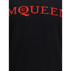 Alexander McQueen Black Wool Sweatshirt