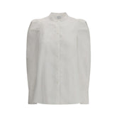 Alexander McQueen White Cotton Dress Shirt