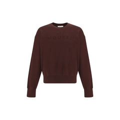 Alexander McQueen Brown Cotton Sweatshirt